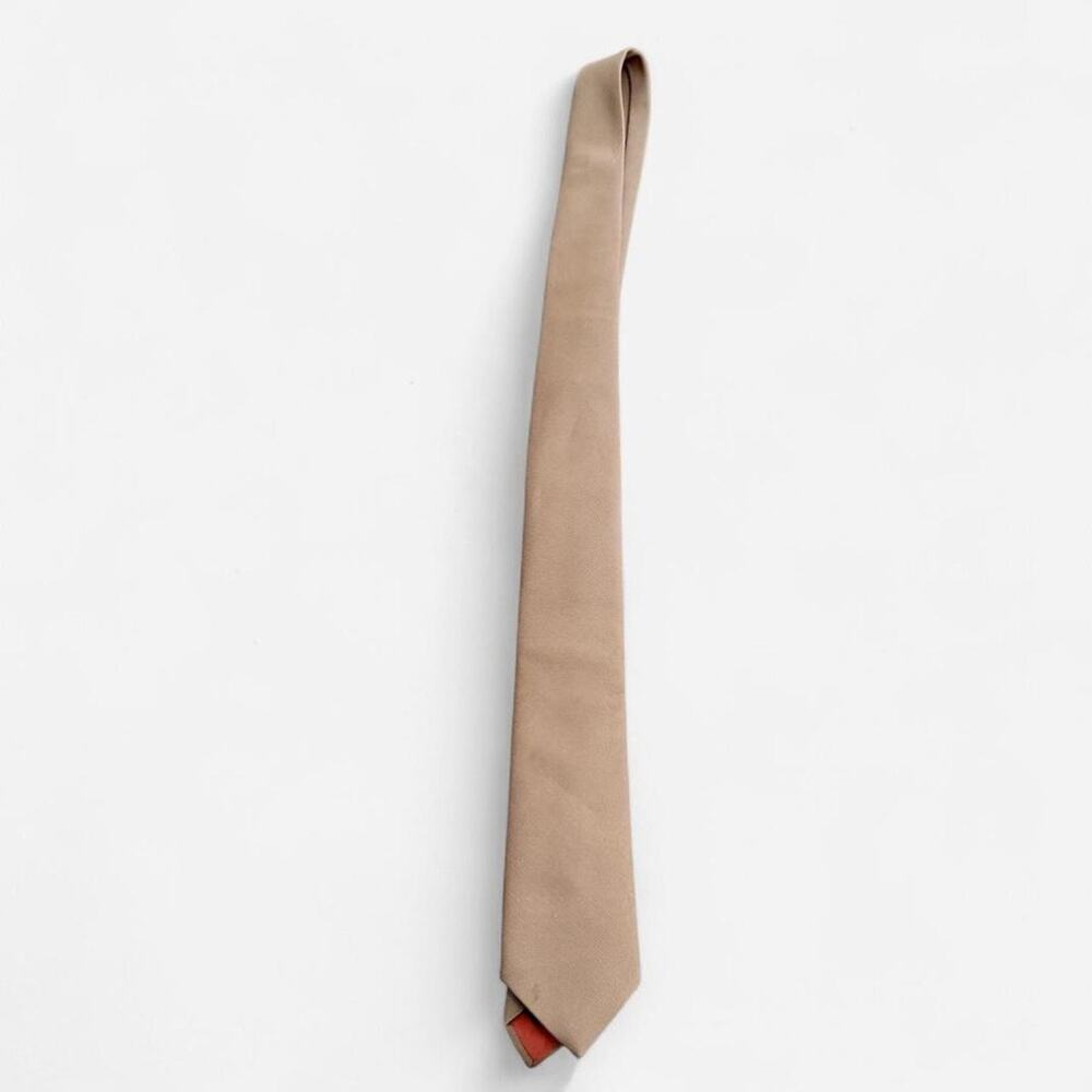 Gino Pompeii vintage neck tie mens italy business casual minimalist quiet luxury